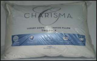 Charisma Jumbo Luxury Down Alternative Pillows   2pk  