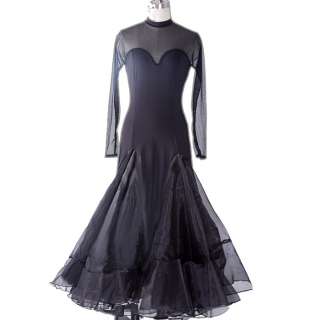 Flamenco Ballroom Dance Dress Long Prom Dress #S8018  