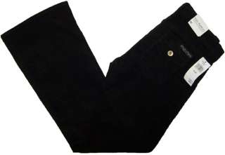 Polo Jeans Co. Ralph Lauren Womens Stretch Corduroy pants Black NWT 