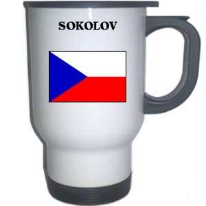  Czech Republic   SOKOLOV White Stainless Steel Mug 