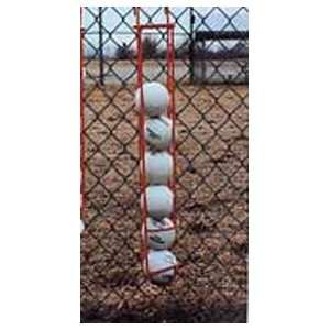  Baseball Softball Ball Holder   Hangs On Fence   BASEBALL 