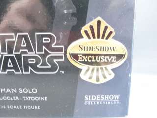Sideshow Exclusive Star Wars HAN SOLO SMUGGLER 1/6 Scale 12 Figure 