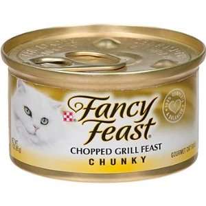  Fancy Feast Chunky Chopped Grill Feast Gourmet Cat Food 