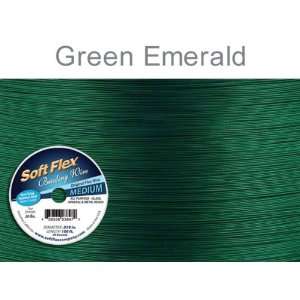  Soft Flex Original Beading Wire .019 100 ft.    Emerald 