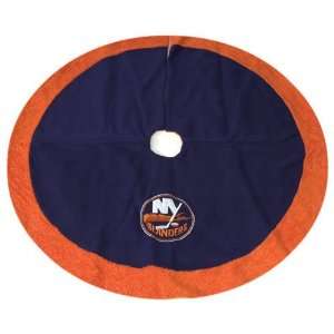  New York Islanders 48 Christmas Tree Skirt   NHL Hockey 