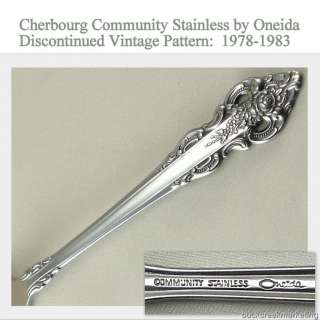 Cherbourg Community Stainless Oneida Heirloom Flatware Silverware 