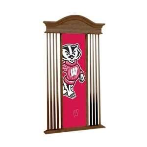  Wisconsin Badgers Cue Rack Back Cloth