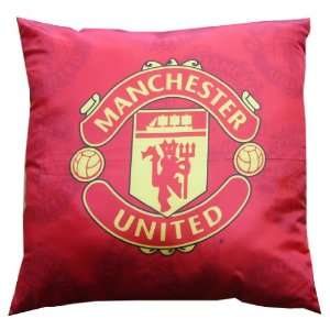 Manchester United Fc Heat Transfer Football Printed Cushion Official