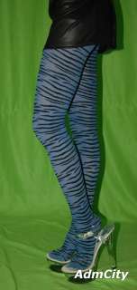 Admcity Woven zebra tights  