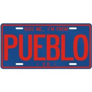   AM FROM PUEBLO  COLORADOLICENSE PLATE SIGN USA CITY