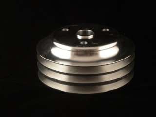 Aluminum pulley for small block Chevy crankshaft pulley  