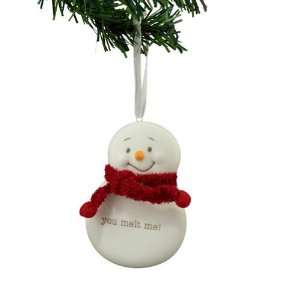  Snowbabies   You Melt Me Snowman Ornament   Clearance 