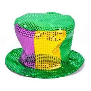  Mardi Gras Sequin Top Hat Toys & Games