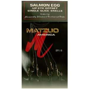   Model 221 Snelled Salmon Egg Hook 6 Pack Size 8