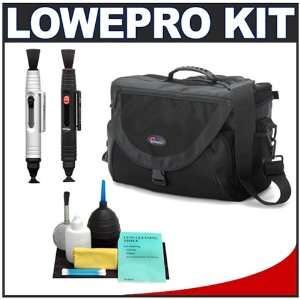 com Lowepro Nova 5 AW (Black) Bag + Deluxe Cleaning Kit for Canon EOS 