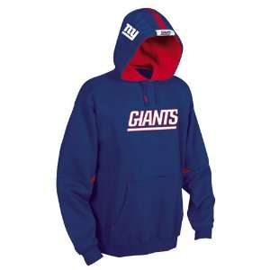  New York Giants Nfl Helmet Hooded Fleece Pullover (Royal 