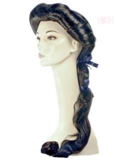 Jasmine Aladdin Colonial Womens Lacey Costume Wig  