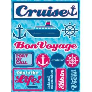  Cruise 3D Sticker Arts, Crafts & Sewing