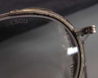 Vintage Cesco Safety Glasses Motorcycle Steampunk Glasses  