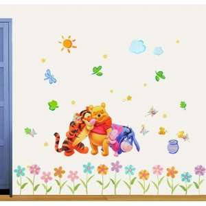  Winnie the Pooh & Friends Peel & Stick Nursery Kids Room 