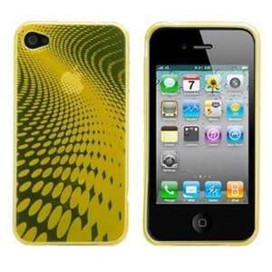  Yellow Silicone Melody Case Cover for the Apple iPhone 4S 