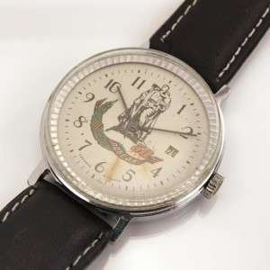 vintage Russian Watch SLAVA Date 26J COMMEMORATIVE  