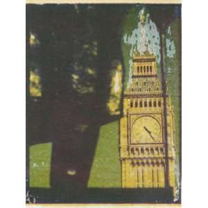  Polaroid Image of Big Ben Framed by Statue of Sir Wiilliam 