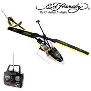 ED HARDY SKY HAWK R/C HELICOPTER   New  