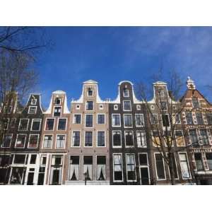  Gabled Houses, Amsterdam, Netherlands, Europe Photographic 