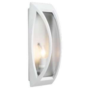  Arch White Finish 15 High Outdoor Wall Light