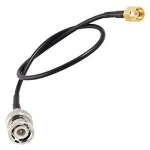 Gino RF Pigtail Cable RP SMA Male to BNC Male Plug Adapter Connector 