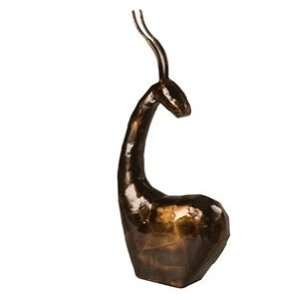  Gazelle Deer or Antelope Contemporary Animal Bronze Metal 