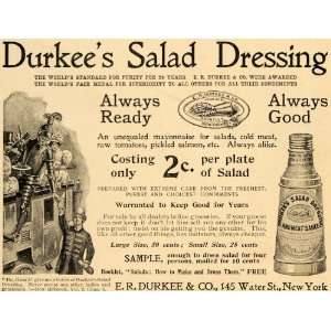   Dressing Meat Sauce Condiment   Original Print Ad