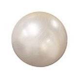 15. Max Fitness 65cm Exercise Ball with Foot Pump (Pearl White) by 