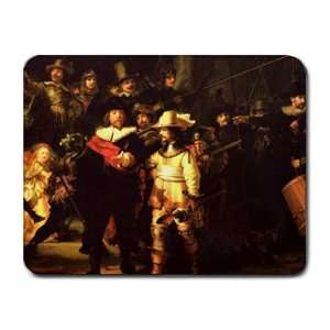  The Vigil By Rembrandt Mouse Pad