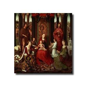  Mystic Marriage Of St Catherine And Other Saints Giclee 