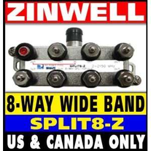  Zinwell Split 8 Z 8 1 Input 8 Outputs Electronics