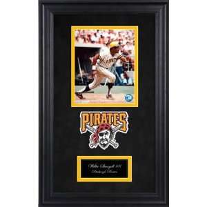 Willie Stargell Pittsburgh Pirates Deluxe Framed Unsigned 