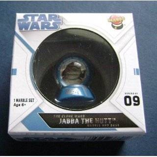 STAR WARS MARBLE AND BASE #9 JABBA THE HUTT SERIES 1
