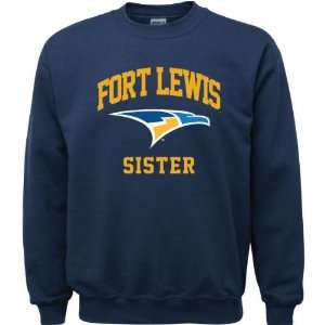  Fort Lewis College Skyhawks Navy Youth Sister Arch 