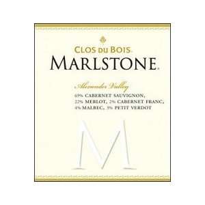  Clos Du Bois Meritage Marlston Vineyard Reserve 2006 750ML 