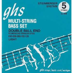  GHS 5 String Bass Steinberger Ball Ends 40 126 5L DBB 