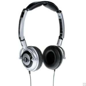  Skull Candy Lowrider Stereo Headphones in Silver / Black 