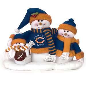  Chicago Bears Table Top Snow Family