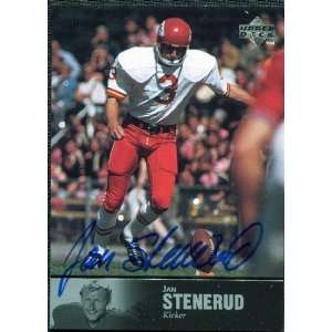   Upper Deck Legends Autographs #AL64 Jan Stenerud Sports Collectibles