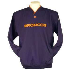  Denver Broncos Club Pass Pullover Windshirt / Jacket 