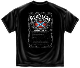 Redneck T Shirt Rednecks Old Time Rules Funny  
