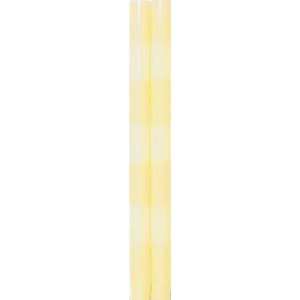  Ana Designs Set of Two Taper Candles Ivory & White with 3 