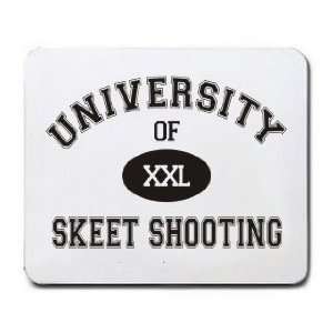 UNIVERSITY OF XXL SKEET SHOOTING Mousepad