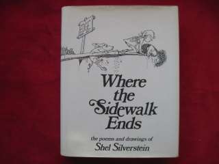Where the Sidewalk Ends SIGNED BY SHEL SILVERSTEIN  
